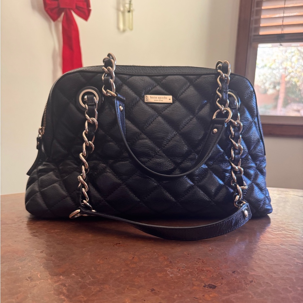Kate Spade Georgina Black Quilted Women's Bag